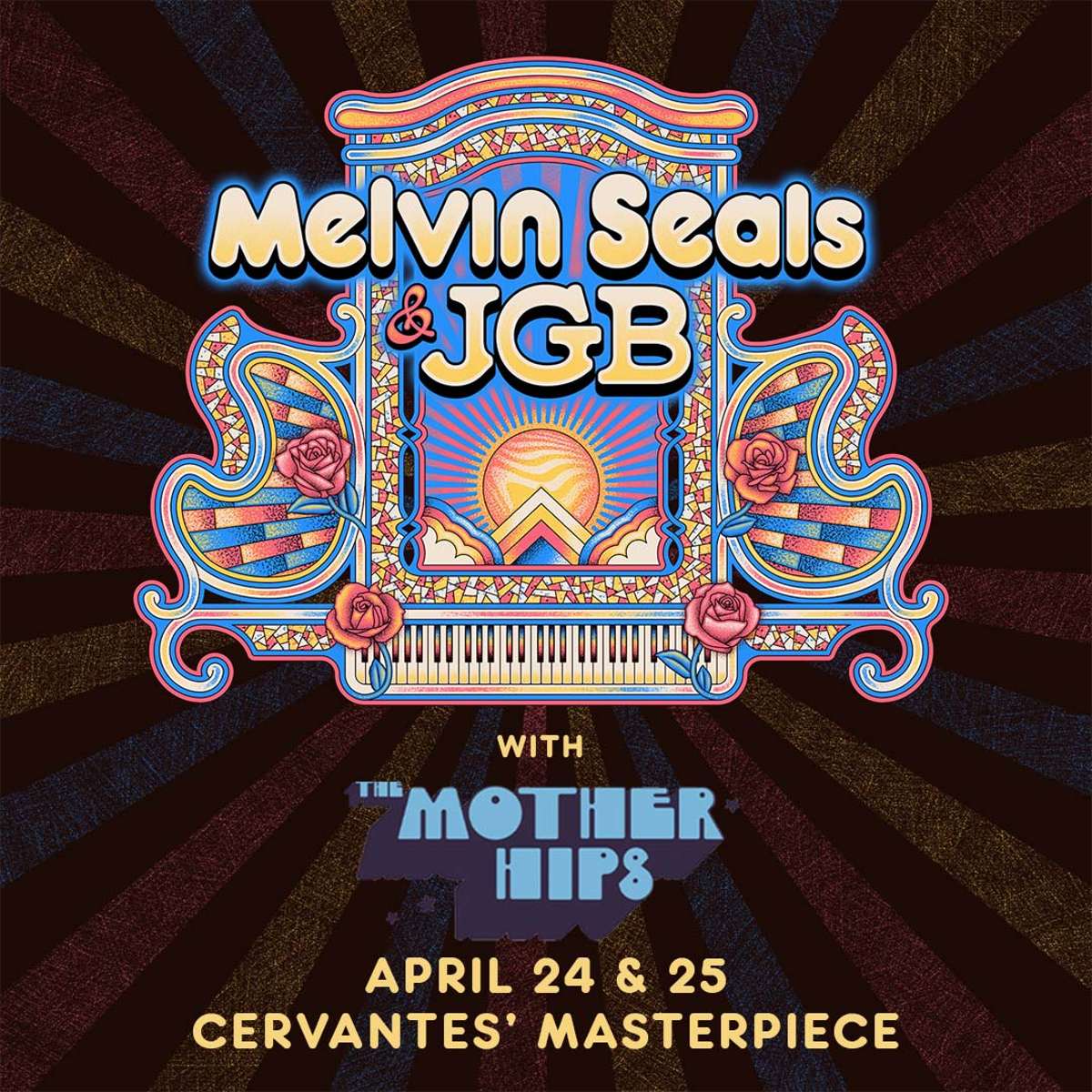 Melvin Seals & JGB w/ The Mother Hips **THURSDAY 4/24**