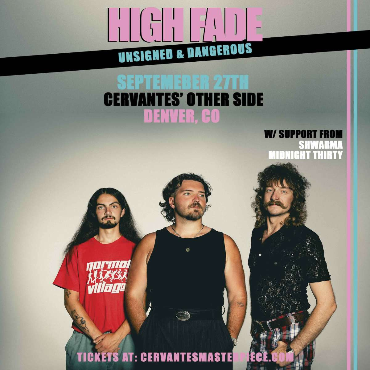 High Fade w/ Shwarma, Midnight Thirty | Cervantes