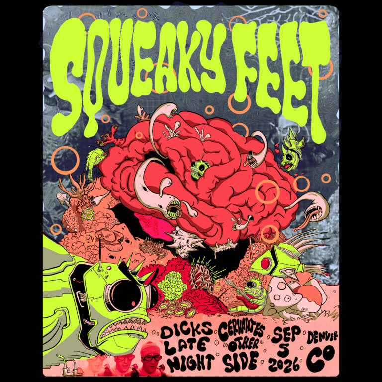 Squeaky Feet, Dick's late night show, September 5 2026, Cervantes' Other Side