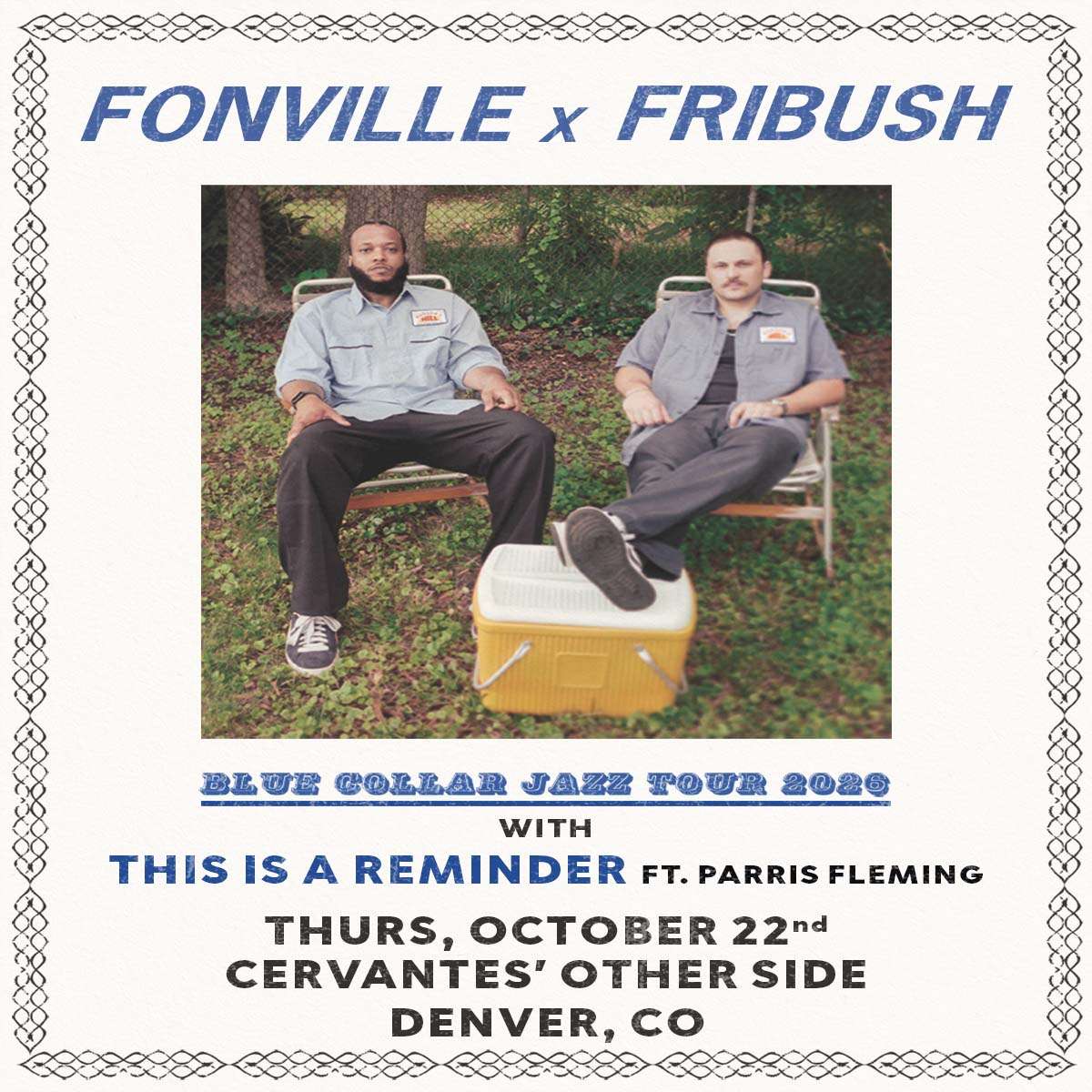 Fonville Fribush Organ Trio w/ THIS IS A REMINDER ft. Parris Fleming