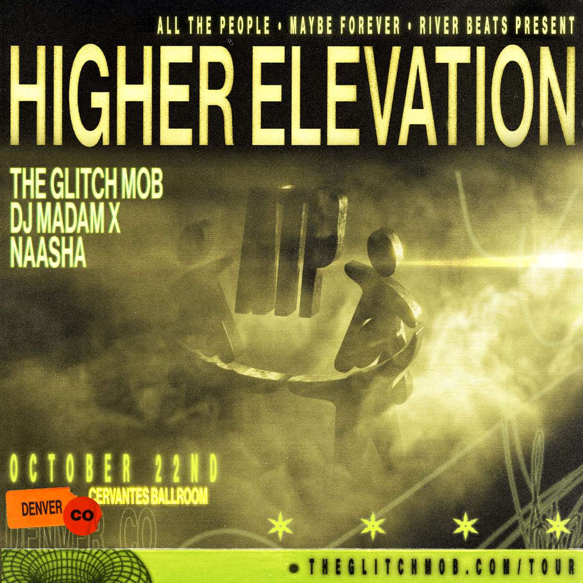 Higher Elevation ft. The Glitch Mob w/ Madam X, Naasha – SHIFT Thursday – 360 In The Round
