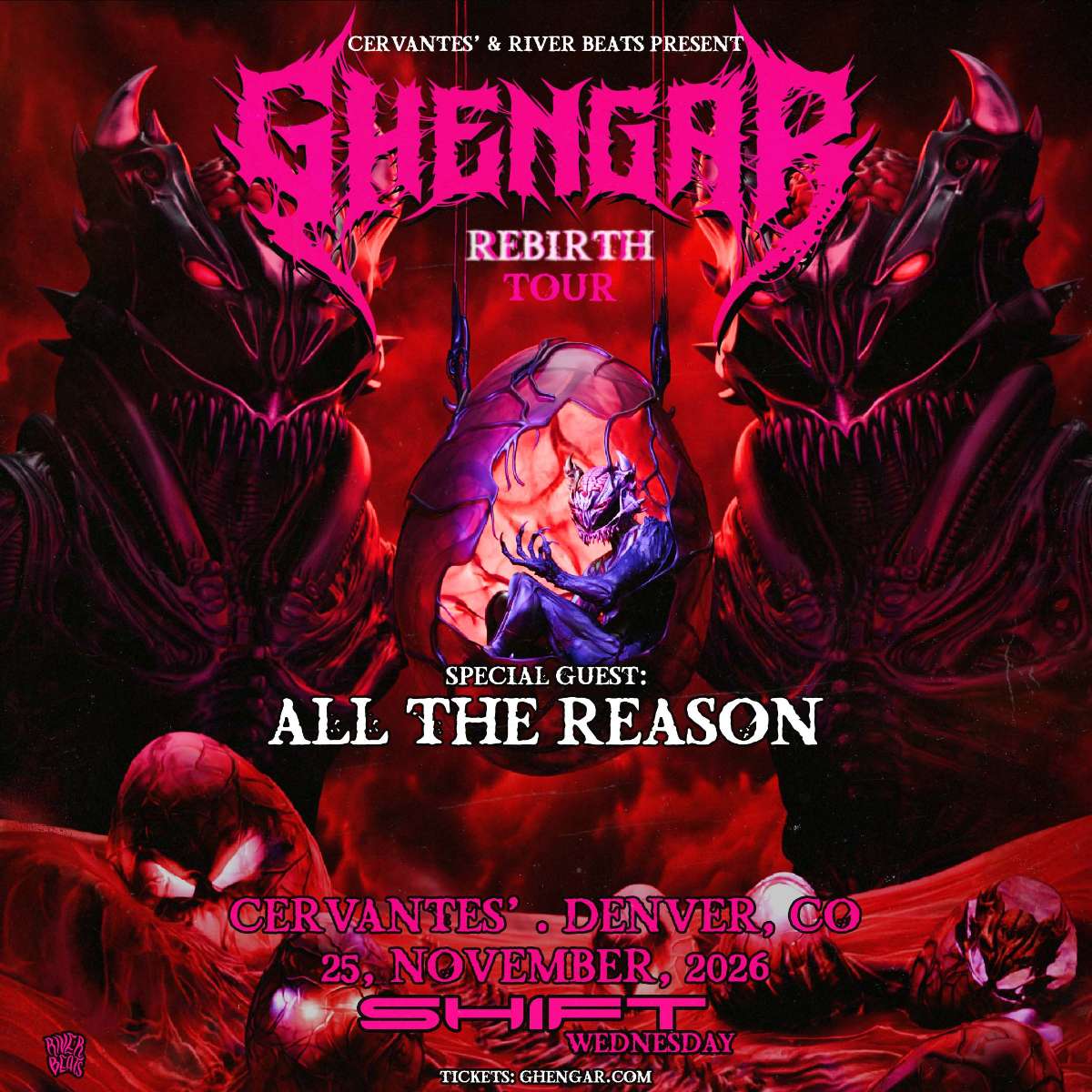 SHIFT Wednesday Ft. Ghengar w/ special guest All The Reason