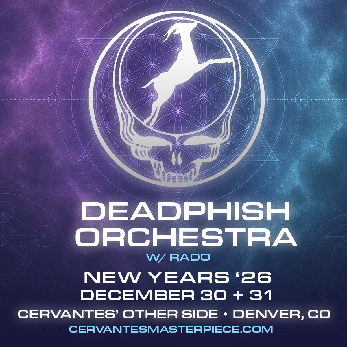 DeadPhish Orchestra w/ RADO **WEDNESDAY 12/30**