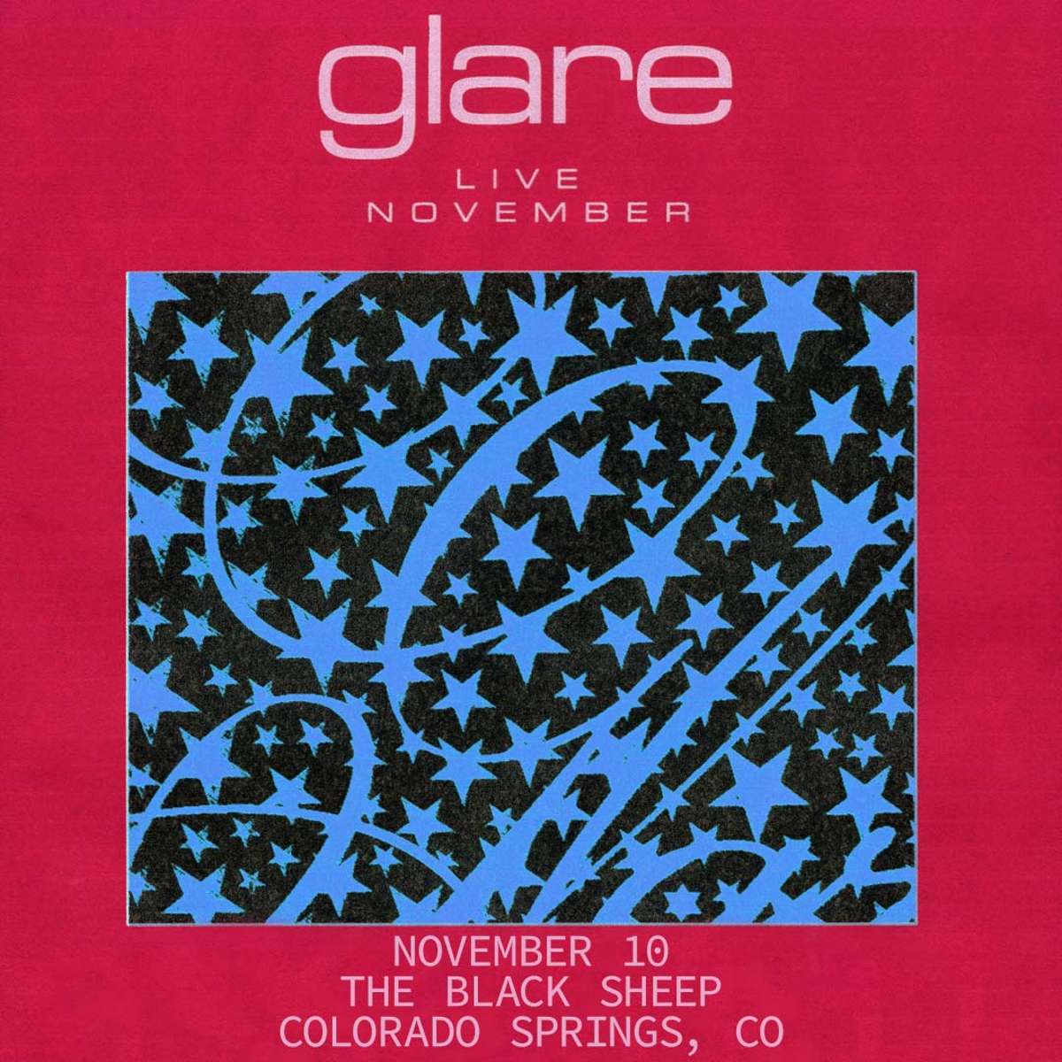 Glare AT THE BLACK SHEEP