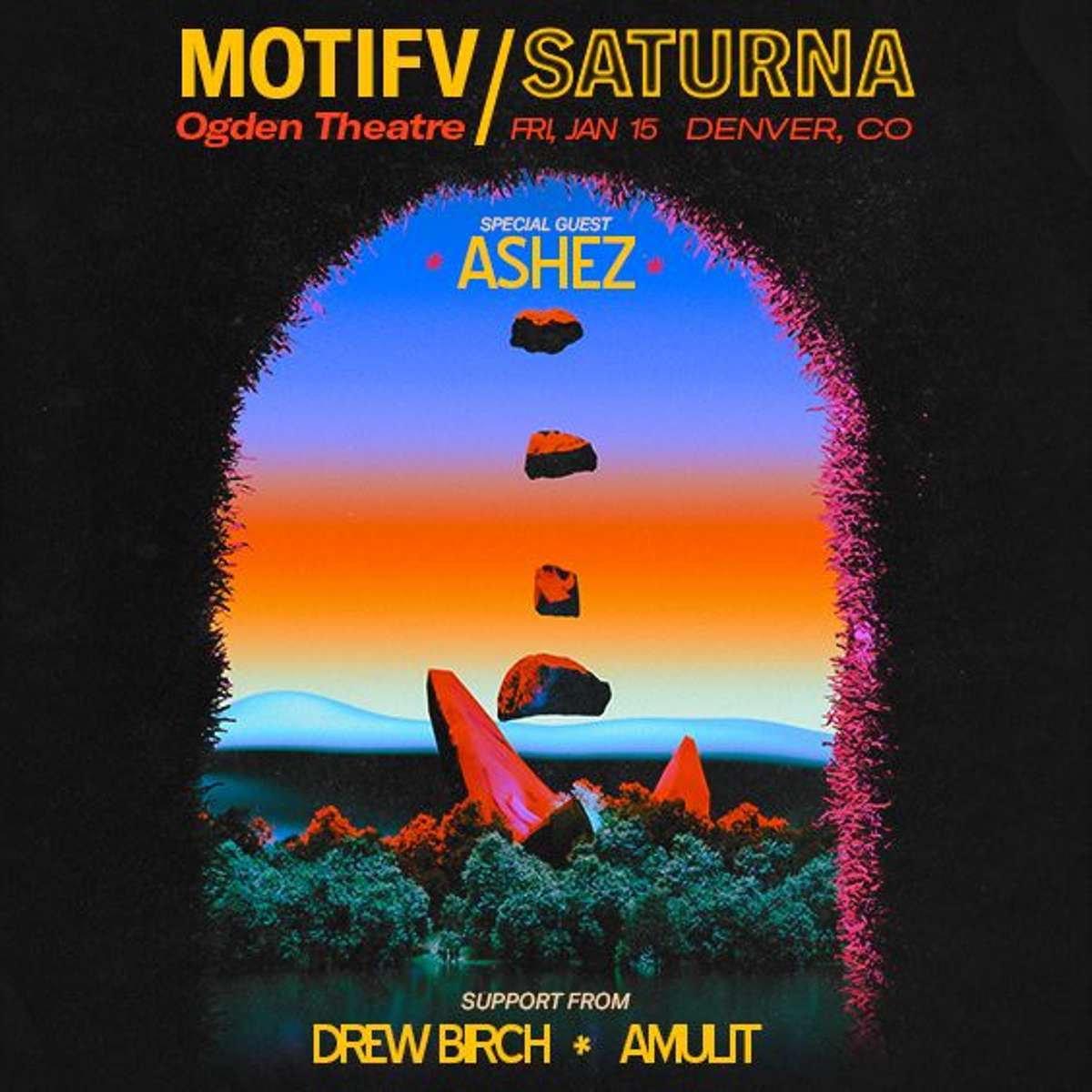 Motifv & Saturna AT OGDEN THEATRE